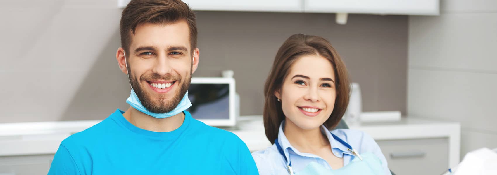 Dentists smiling